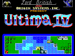 Ultima IV - Quest of the Avatar Title Screen